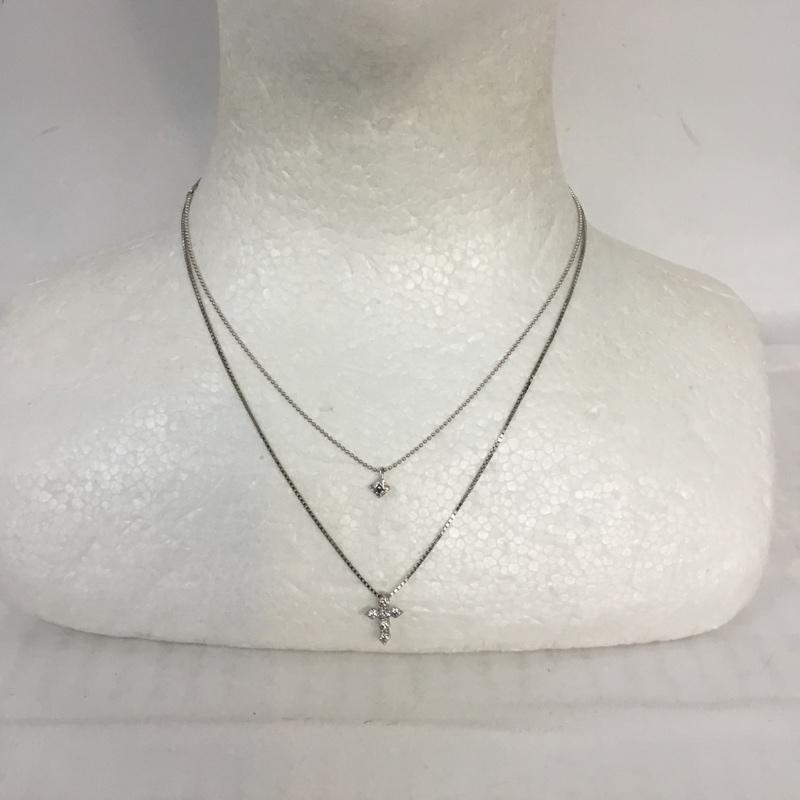 クロスフォーニューヨーク CROSSFORNEWYORK アクセサリー ネックレス、ペンダント N.Stud Cross NPN71 SV925 タグ付き 銀 / シルバー / レディース USED 古着 中古 10066063