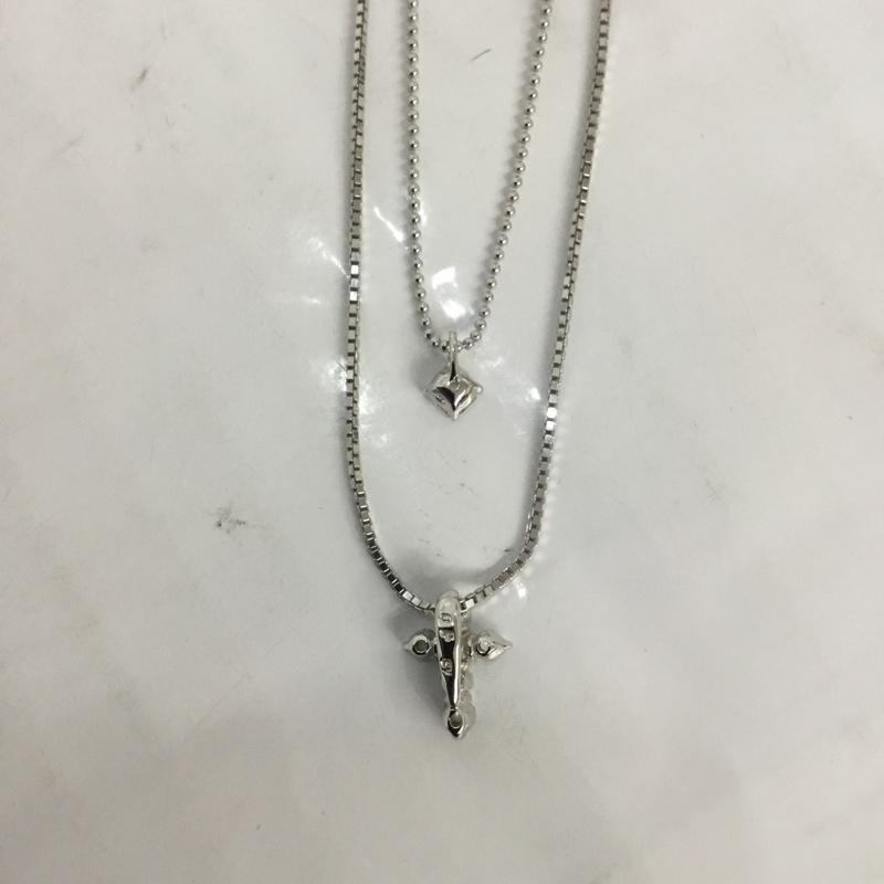 クロスフォーニューヨーク CROSSFORNEWYORK アクセサリー ネックレス、ペンダント N.Stud Cross NPN71 SV925 タグ付き 銀 / シルバー / レディース USED 古着 中古 10066065