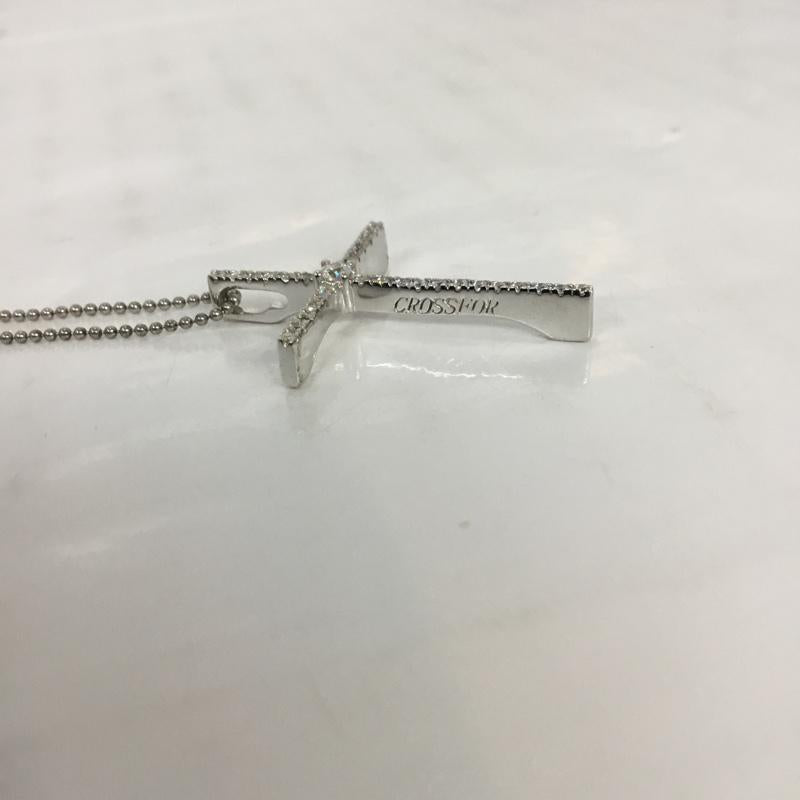 クロスフォーニューヨーク CROSSFORNEWYORK アクセサリー ネックレス、ペンダント Pure Cross NPN67 SV925 銀 / シルバー / レディース USED 古着 中古 10066097
