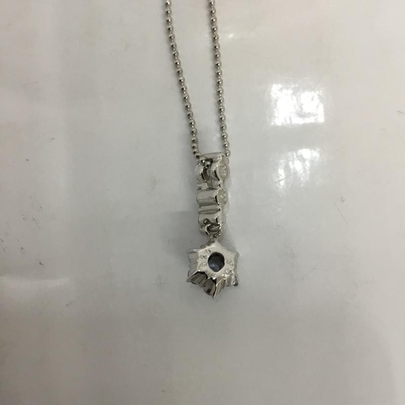クロスフォーニューヨーク CROSSFORNEWYORK アクセサリー ネックレス、ペンダント OCEAN FROWER NPN107 SV925 銀 / シルバー / X 青 / ブルー / レディース USED 古着 中古 10066105