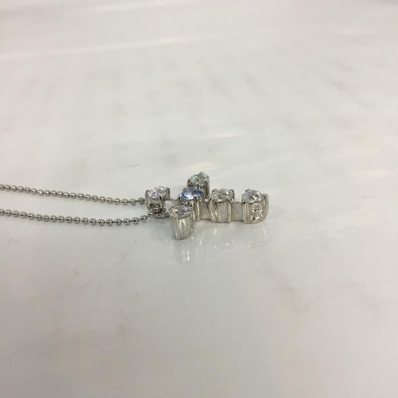 クロスフォーニューヨーク CROSSFORNEWYORK アクセサリー ネックレス、ペンダント STAR CROSS BLUE NPN109 SV925 青 / ブルー / X 銀 / シルバー / レディース USED 古着 中古 10066121