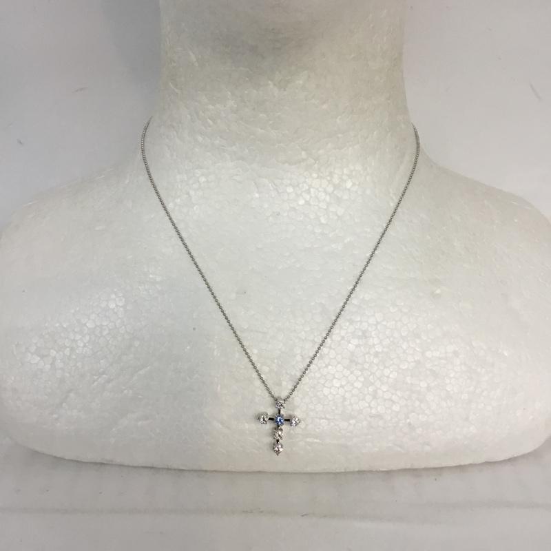クロスフォーニューヨーク CROSSFORNEWYORK アクセサリー ネックレス、ペンダント STAR CROSS BLUE NPN109 SV925 銀 / シルバー / レディース USED 古着 中古 10066124