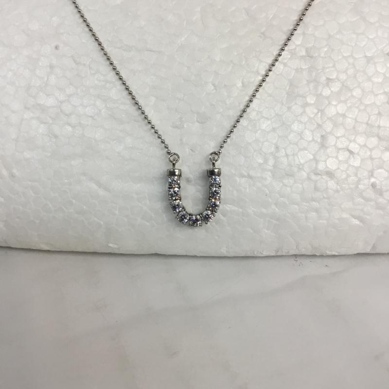 クロスフォーニューヨーク CROSSFORNEWYORK アクセサリー ネックレス、ペンダント BATEI NPN96 SV925 馬蹄 銀 / シルバー / レディース USED 古着 中古 10066139