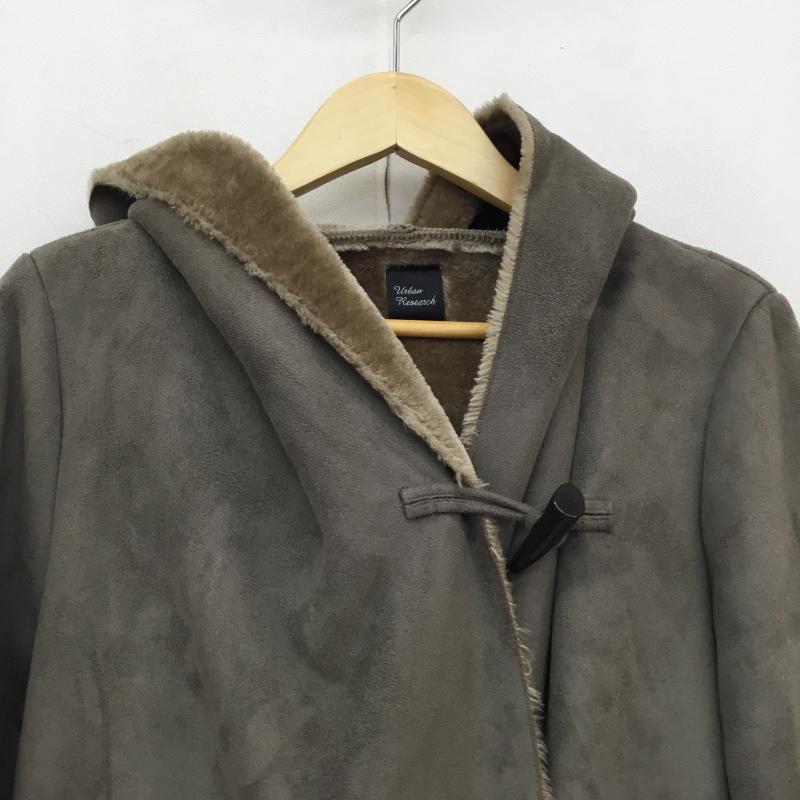 アーバンリサーチ URBAN RESEARCH コート コート一般 FREE グレージュ / グレージュ / レディース USED 古着 中古 10066173