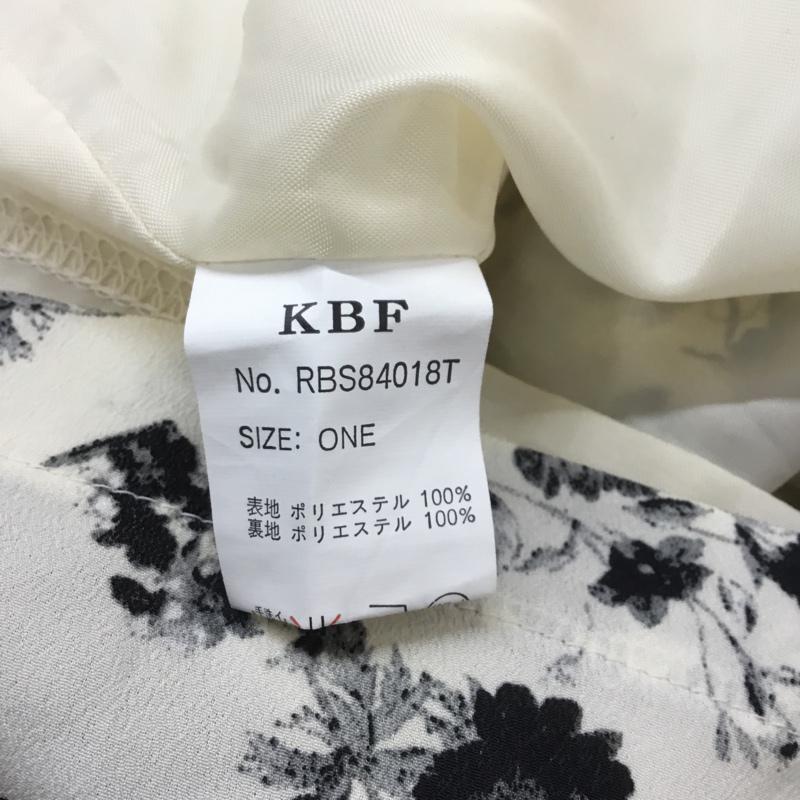 ケービーエフ KBF ワンピース ひざ丈スカート 総柄 マルチカラー / マルチカラー / レディース USED 古着 中古 10066224