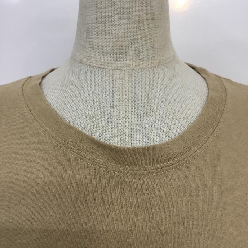 メルロー merlot ワンピース ロングスカート Tシャツワンピ 無地 ベージュ / ベージュ / レディース USED 古着 中古 10066244