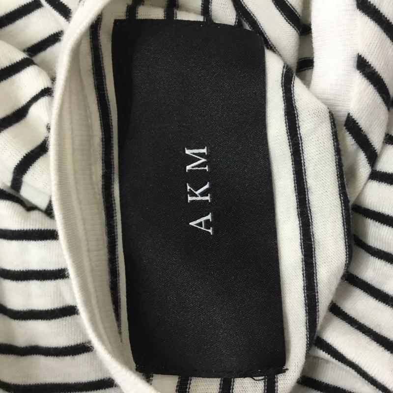エーケーエム AKM Tシャツ 半袖 ボーダー S ボーダー柄 マルチカラー / マルチカラー / メンズ USED 古着 中古 10066252
