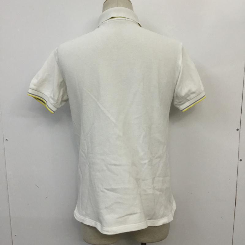 フレッドペリー FRED PERRY ポロシャツ 半袖 F1580 鹿の子 S ワンポイント 白 / ホワイト / X 灰 / グレー / X 黄 / イエロー / メンズ USED 古着 中古 10066280