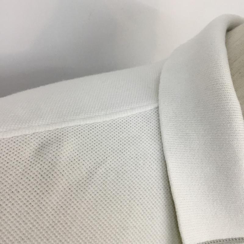 フレッドペリー FRED PERRY ポロシャツ 半袖 F1580 鹿の子 S ワンポイント 白 / ホワイト / X 灰 / グレー / X 黄 / イエロー / メンズ USED 古着 中古 10066280