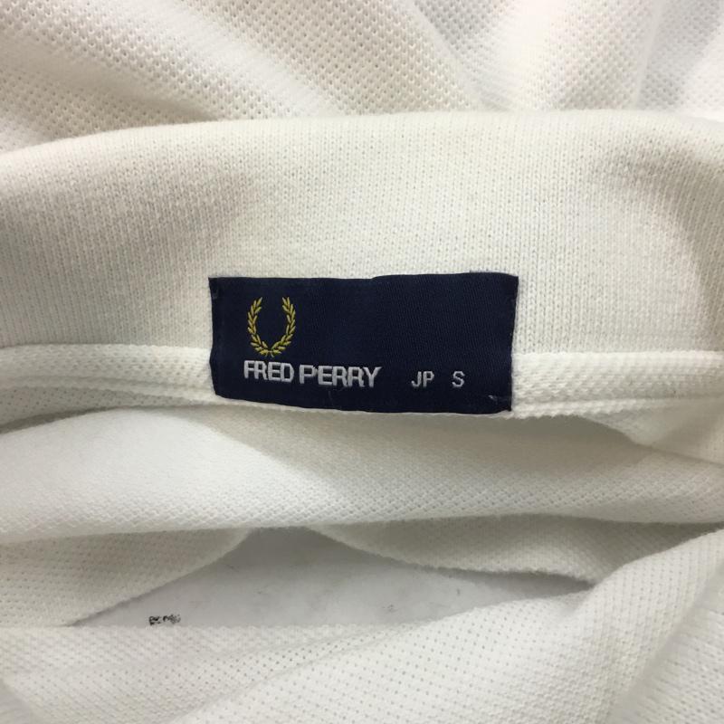 フレッドペリー FRED PERRY ポロシャツ 半袖 F1580 鹿の子 S ワンポイント 白 / ホワイト / X 灰 / グレー / X 黄 / イエロー / メンズ USED 古着 中古 10066280