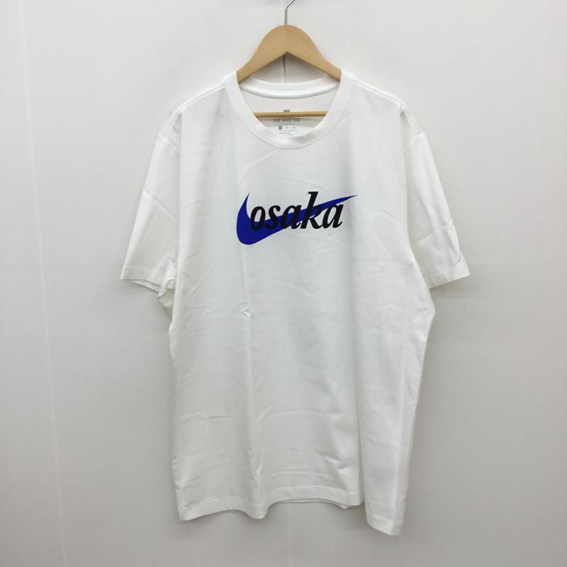 ナイキ NIKE Tシャツ 半袖 NIKE CITY TEE FOR OSAKA DA8859-100 XXL ロゴ、文字 白 / ホワイト / メンズ USED 古着 中古 10066314