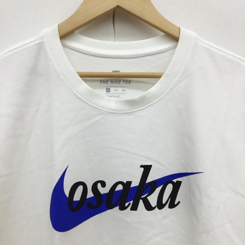 ナイキ NIKE Tシャツ 半袖 NIKE CITY TEE FOR OSAKA DA8859-100 XXL ロゴ、文字 白 / ホワイト / メンズ USED 古着 中古 10066314