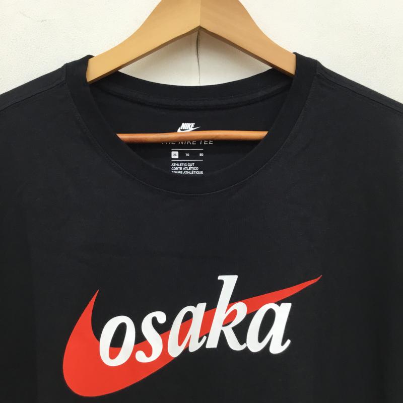 ナイキ NIKE Tシャツ 半袖 NIKE CITY TEE FOR OSAKA DA8859-010 XL ロゴ、文字 黒 / ブラック / メンズ USED 古着 中古 10066321