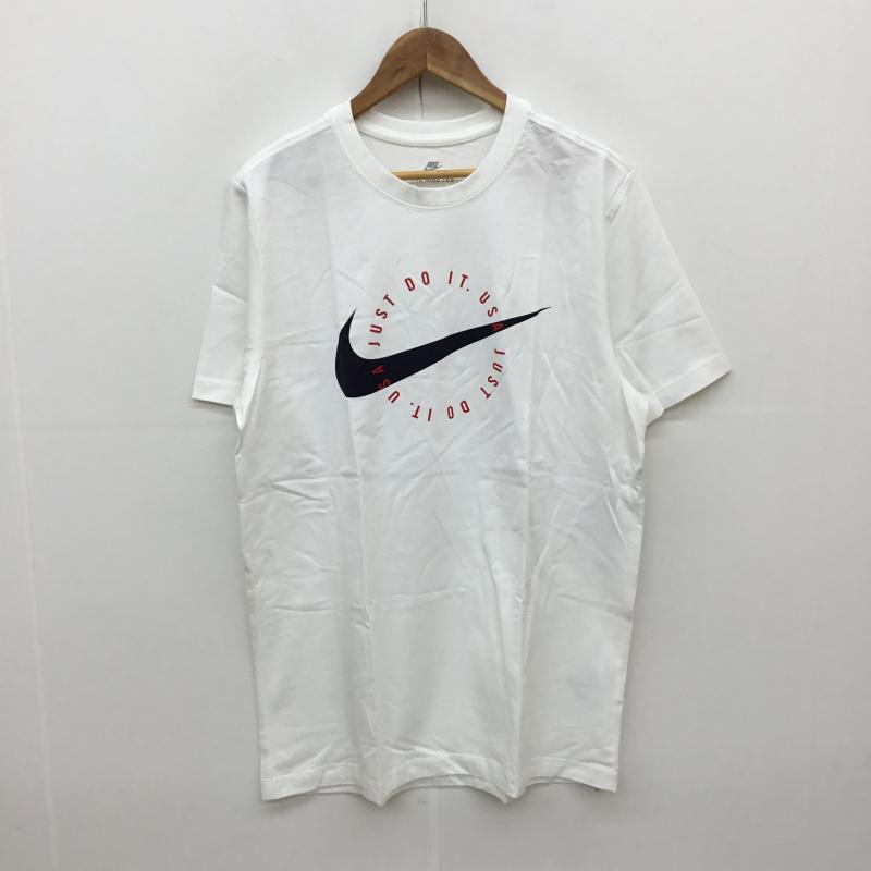 ナイキ NIKE Tシャツ 半袖 USA COUNTRY TEE DA8866-100 L ロゴ、文字 白 / ホワイト / メンズ USED 古着 中古 10066338