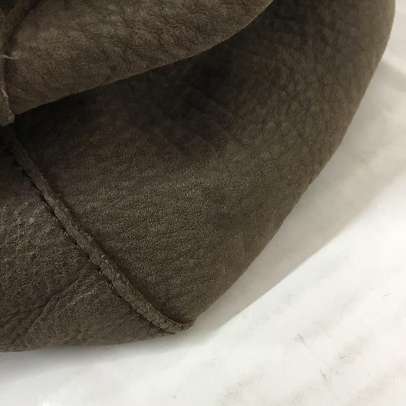 トレ TRES ハンドバッグ ハンドバッグ 無地 茶 / ブラウン / レディース USED 古着 中古 10066372