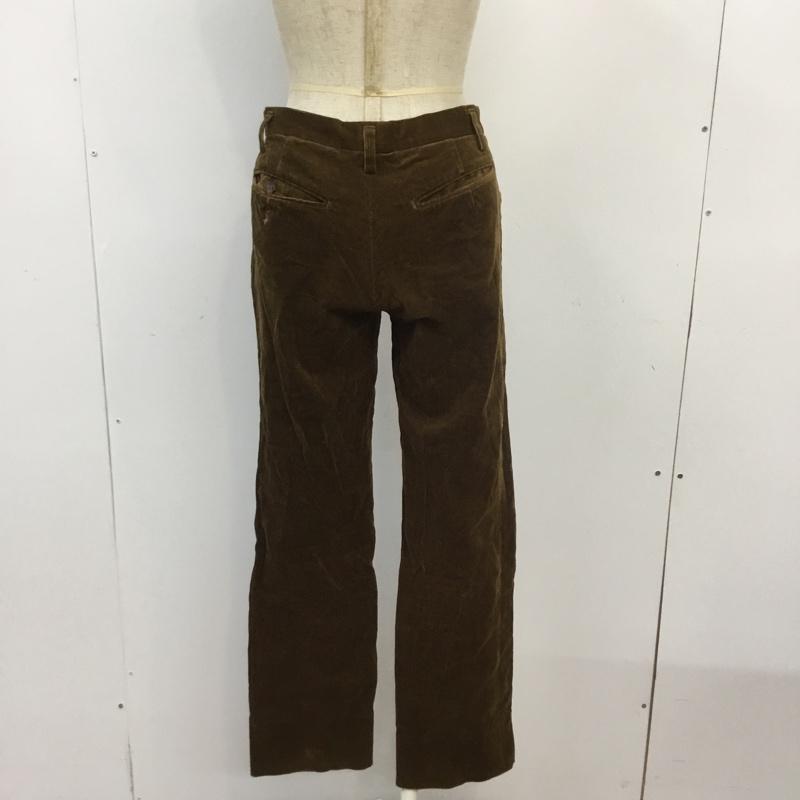 アダムエロペ ADAM ET ROPE' ボトムス ボトムス コーデュロイパンツ 38 無地 茶 / ブラウン / レディース USED 古着 中古 10066420