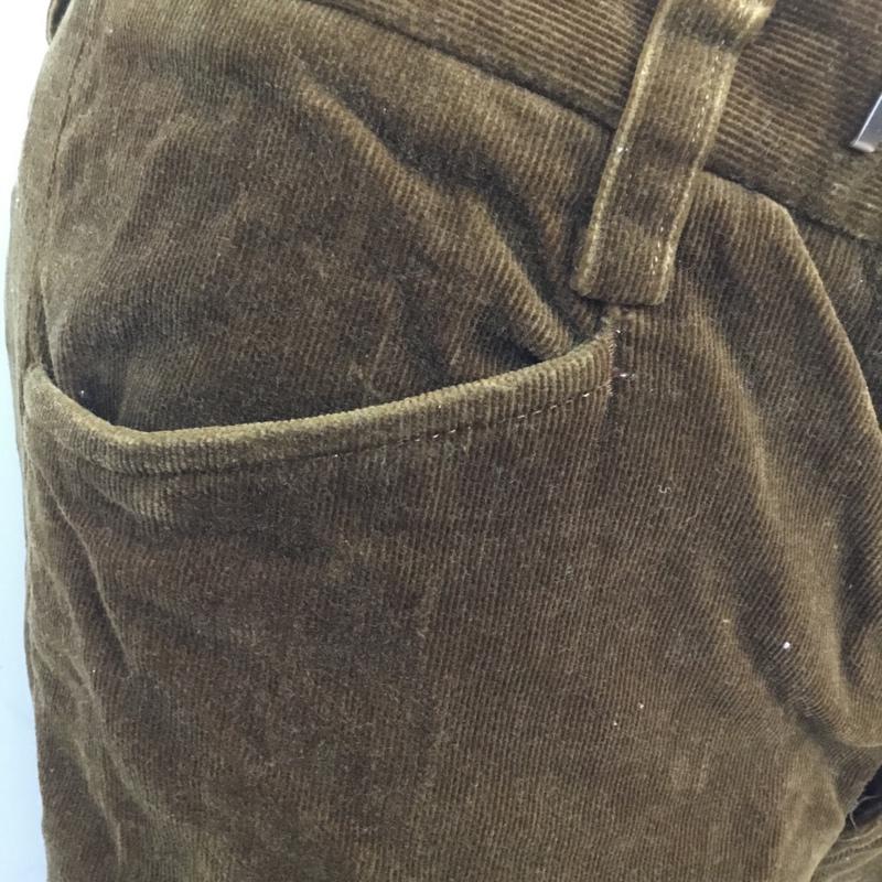 アダムエロペ ADAM ET ROPE' ボトムス ボトムス コーデュロイパンツ 38 無地 茶 / ブラウン / レディース USED 古着 中古 10066420