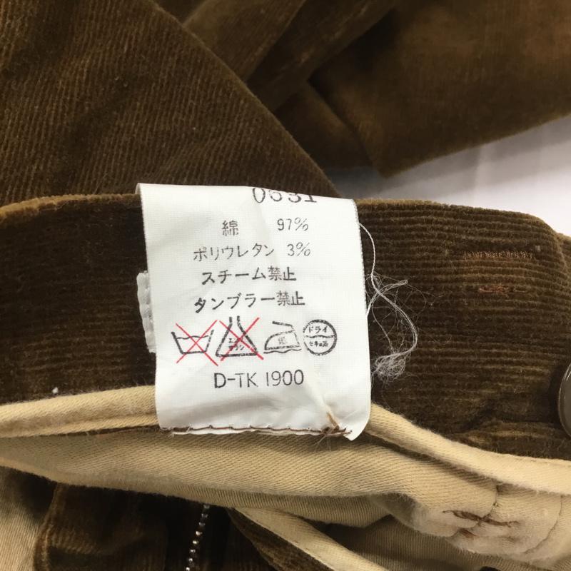 アダムエロペ ADAM ET ROPE' ボトムス ボトムス コーデュロイパンツ 38 無地 茶 / ブラウン / レディース USED 古着 中古 10066420
