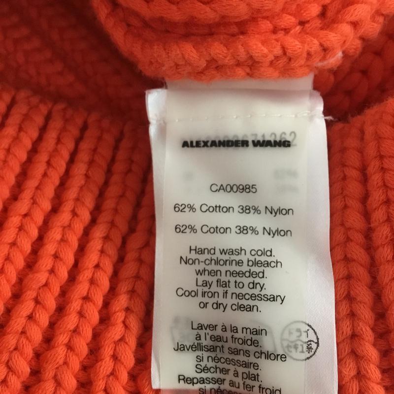 ティーバイ アレキサンダーワン T BY ALEXANDER WANG ニット、セーター 長袖 XS 無地 橙 / オレンジ / レディース USED 古着 中古 10066431