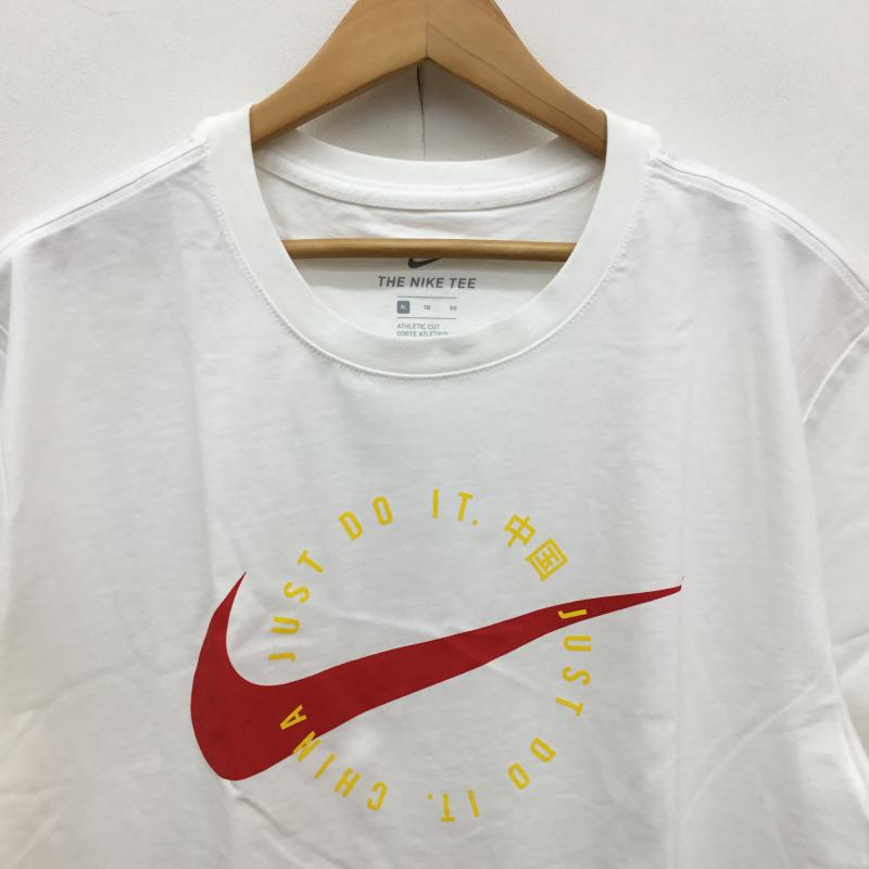 ナイキ NIKE Tシャツ 半袖 CHINA COUNTRY TEE DA8867-100 XL ロゴ、文字 白 / ホワイト / メンズ USED 古着 中古 10066459