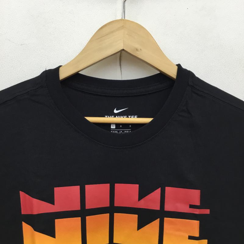 ナイキ NIKE Tシャツ 半袖 BLOCKBUSTER LOGO TEE CV1999-010 L ロゴ、文字 黒 / ブラック / メンズ USED 古着 中古 10066468