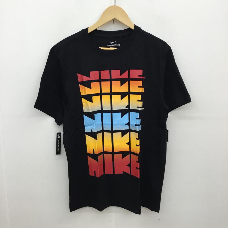 ナイキ NIKE Tシャツ 半袖 BLOCKBUSTER LOGO TEE CV1999-010 L ロゴ、文字 黒 / ブラック / メンズ USED 古着 中古 10066469