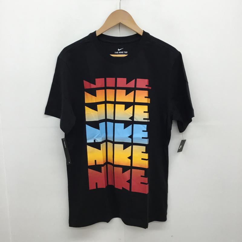 ナイキ NIKE Tシャツ 半袖 BLOCKBUSTER LOGO TEE CV1999-010 L ロゴ、文字 黒 / ブラック / メンズ USED 古着 中古 10066470
