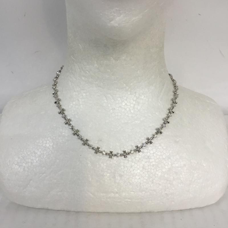 クロスフォーニューヨーク CROSSFORNEWYORK アクセサリー ネックレス、ペンダント Desire Cross NPN162 SV925 銀 / シルバー / レディース USED 古着 中古 10066502
