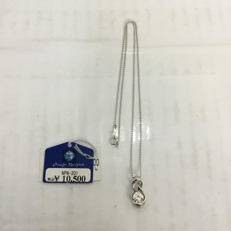 クロスフォーニューヨーク CROSSFORNEWYORK アクセサリー ネックレス、ペンダント W.Mebius NPN201 SV925 銀 / シルバー / レディース USED 古着 中古 10066505