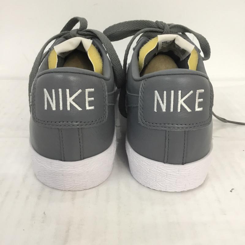 ナイキ NIKE スニーカー スニーカー CW4643-991 BY YOU Blazer Low 27cm 箱有 27.0cm ロゴ、文字 灰 / グレー / メンズ USED 古着 中古 10066589