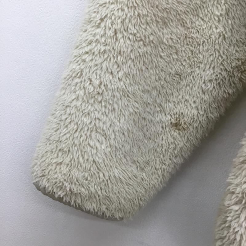 ユニクロ UNIQLO カットソー 長袖 Engineered Garments エンジニアードガーメンツ フリースプルオーバー S 白 / ホワイト / メンズ USED 古着 中古 10066646