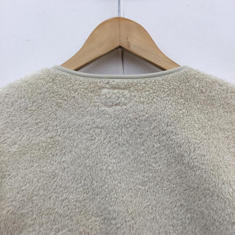 ユニクロ UNIQLO カットソー 長袖 Engineered Garments エンジニアードガーメンツ フリースプルオーバー S 白 / ホワイト / メンズ USED 古着 中古 10066646