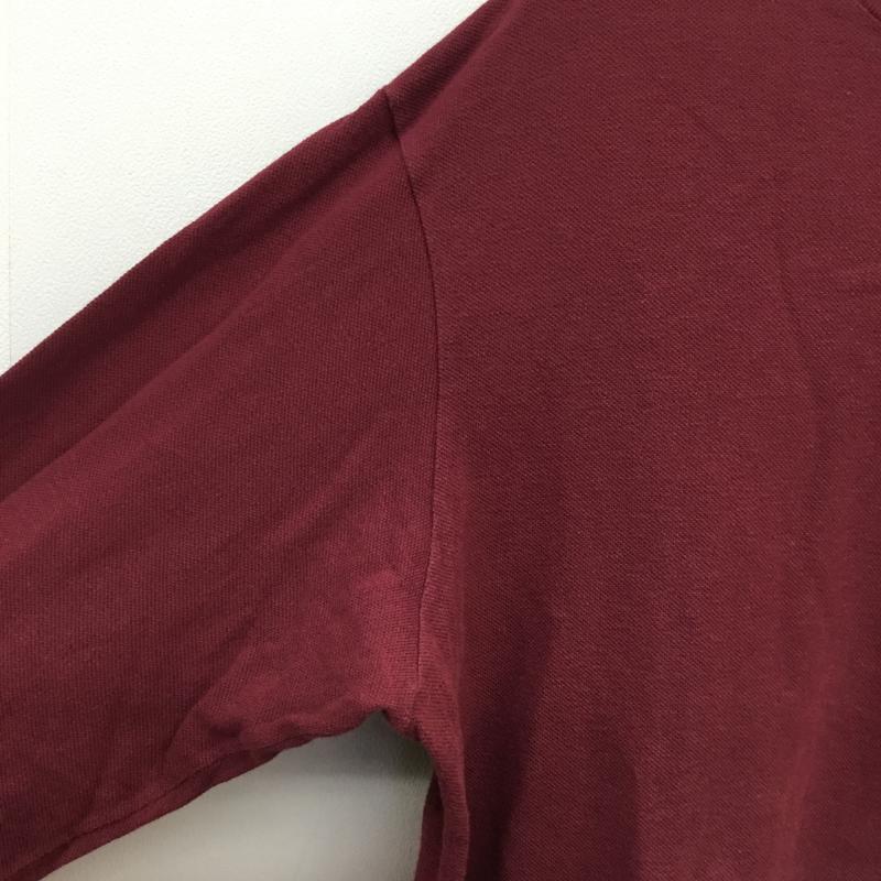 ポロバイラルフローレン Polo by RALPH LAUREN カットソー 長袖 タートルネックカットソー M ロゴ、文字 えんじ / ワインレッド / メンズ USED 古着 中古 10066689