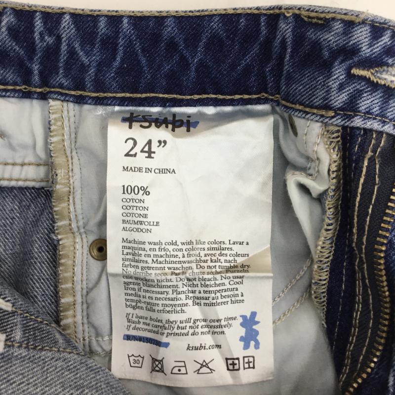 スビ KSUBI パンツ デニム、ジーンズ スキニーデニム 青 / ブルー / レディース USED 古着 中古 10066731