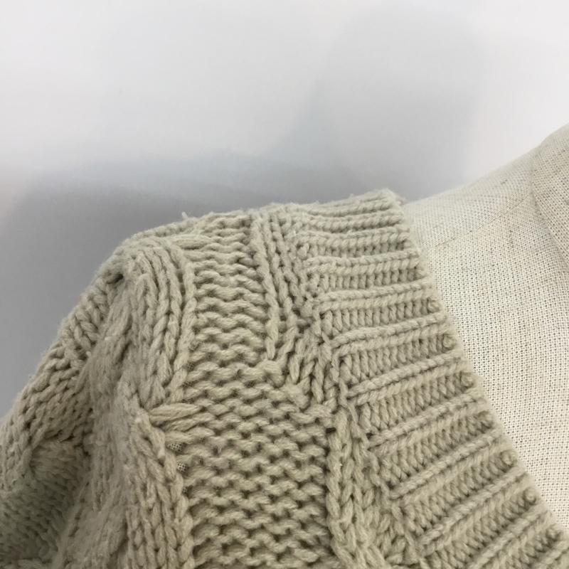 ローリーズファーム LOWRYS FARM ニット、セーター 長袖 M 無地 ベージュ / ベージュ / レディース USED 古着 中古 10066739