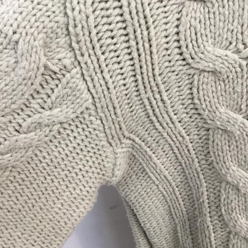 ローリーズファーム LOWRYS FARM ニット、セーター 長袖 M 無地 ベージュ / ベージュ / レディース USED 古着 中古 10066739