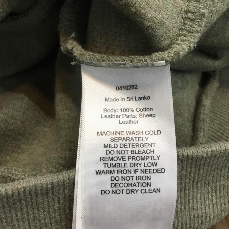 ポロラルフローレン POLO RALPH LAUREN トレーナー 長袖 ショールカラー エルボーパッチ XS ワンポイント カーキ / カーキ / メンズ USED 古着 中古 10066776