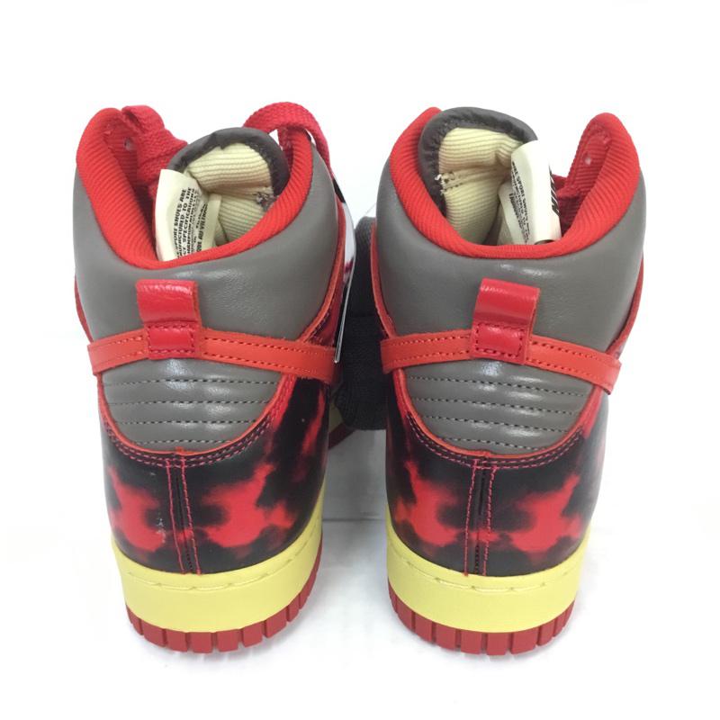 ナイキ NIKE スニーカー スニーカー DD9404-600 DUNK HIGH 1985 SP ダンク ハイ 26cm 箱有 26.0cm ロゴ、文字 赤 / レッド / X 灰 / グレー / X 黄 / イエロー / メンズ USED 古着 中古 10066940