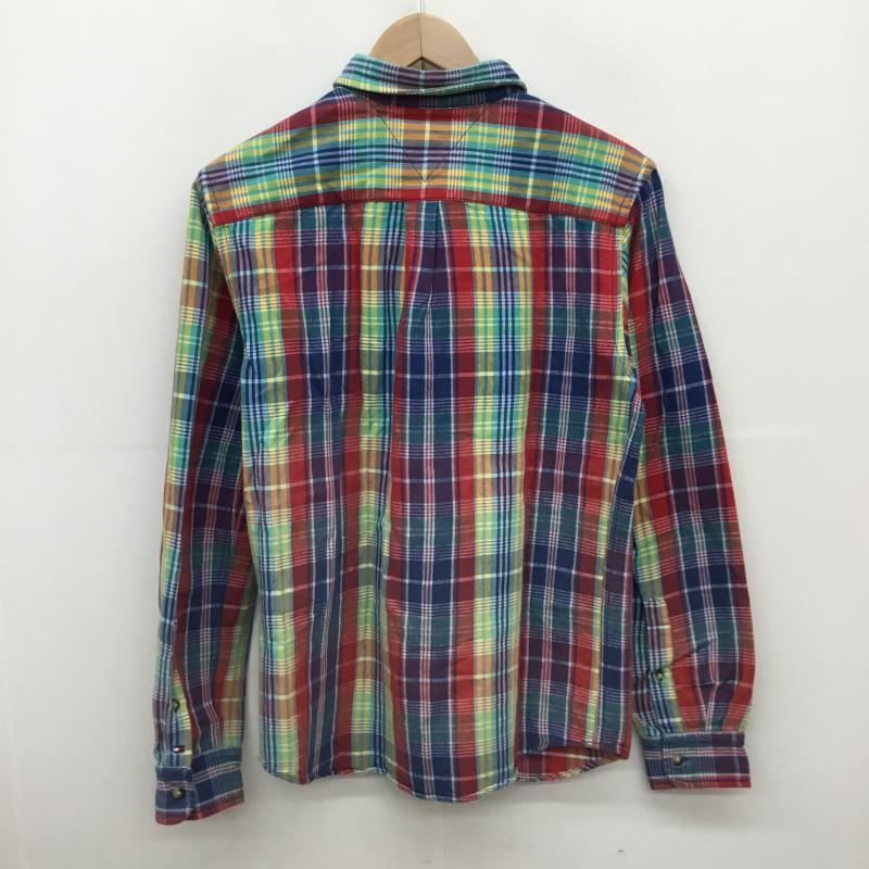 トミーヒルフィガー TOMMY HILFIGER シャツ、ブラウス 長袖 M チェック マルチカラー / マルチカラー / メンズ USED 古着 中古 10066984