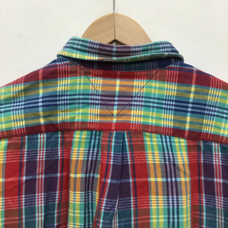 トミーヒルフィガー TOMMY HILFIGER シャツ、ブラウス 長袖 M チェック マルチカラー / マルチカラー / メンズ USED 古着 中古 10066984