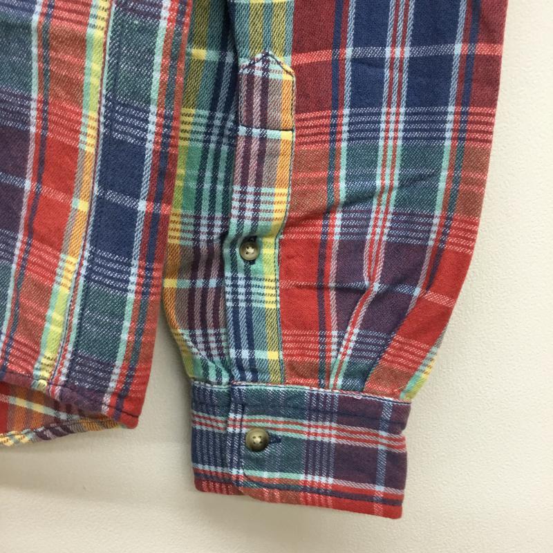 トミーヒルフィガー TOMMY HILFIGER シャツ、ブラウス 長袖 M チェック マルチカラー / マルチカラー / メンズ USED 古着 中古 10066984