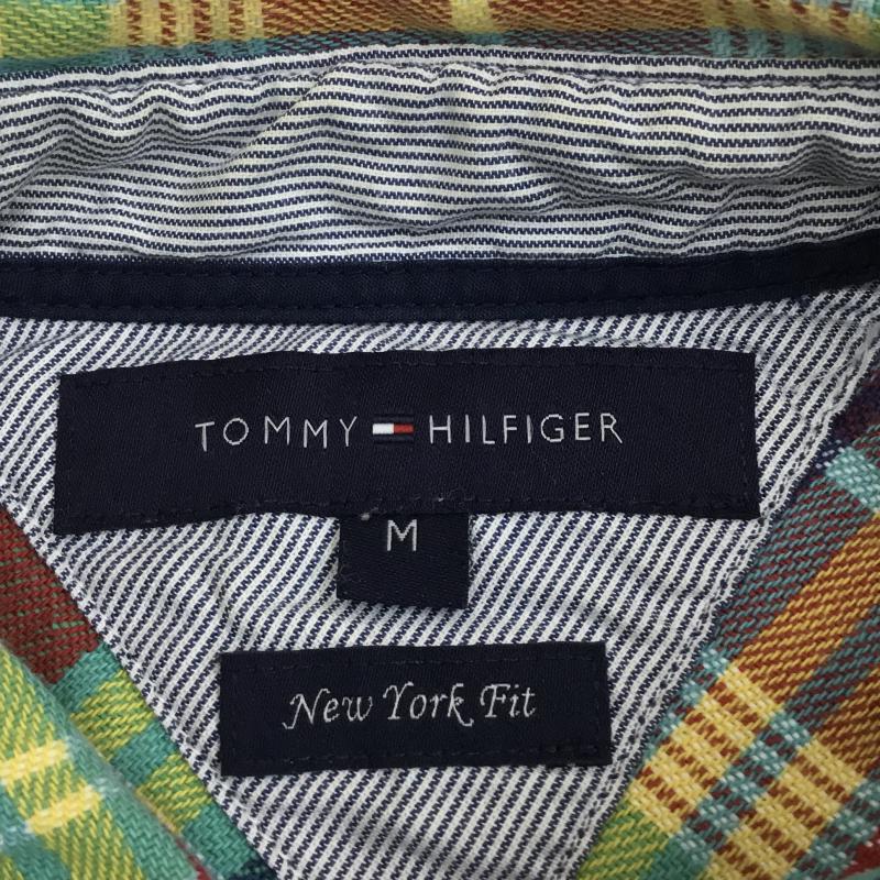 トミーヒルフィガー TOMMY HILFIGER シャツ、ブラウス 長袖 M チェック マルチカラー / マルチカラー / メンズ USED 古着 中古 10066984