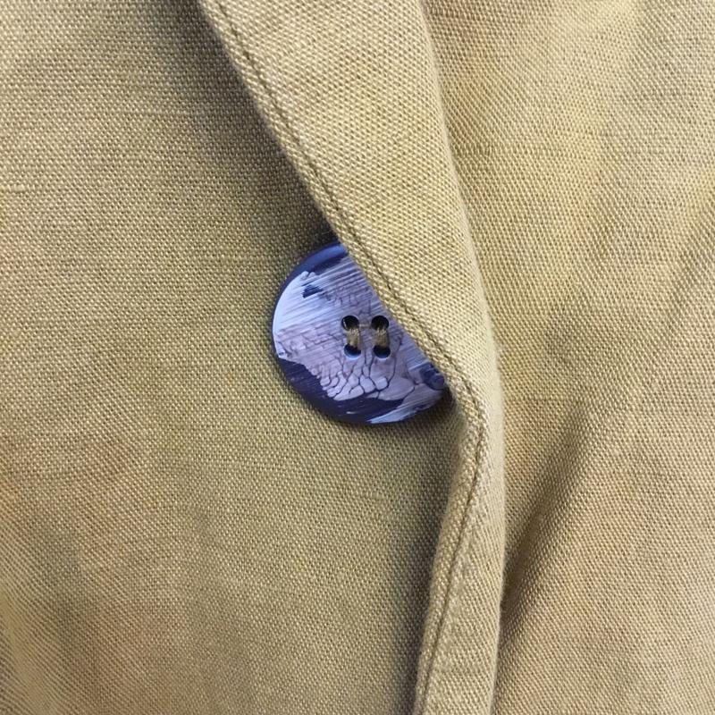 ザラ ZARA ジャケット、上着 ジャケット、ブレザー XS 無地 マスタード / マスタード / レディース USED 古着 中古 10067017