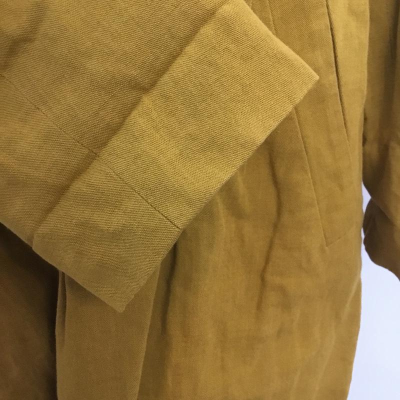ザラ ZARA ジャケット、上着 ジャケット、ブレザー XS 無地 マスタード / マスタード / レディース USED 古着 中古 10067017