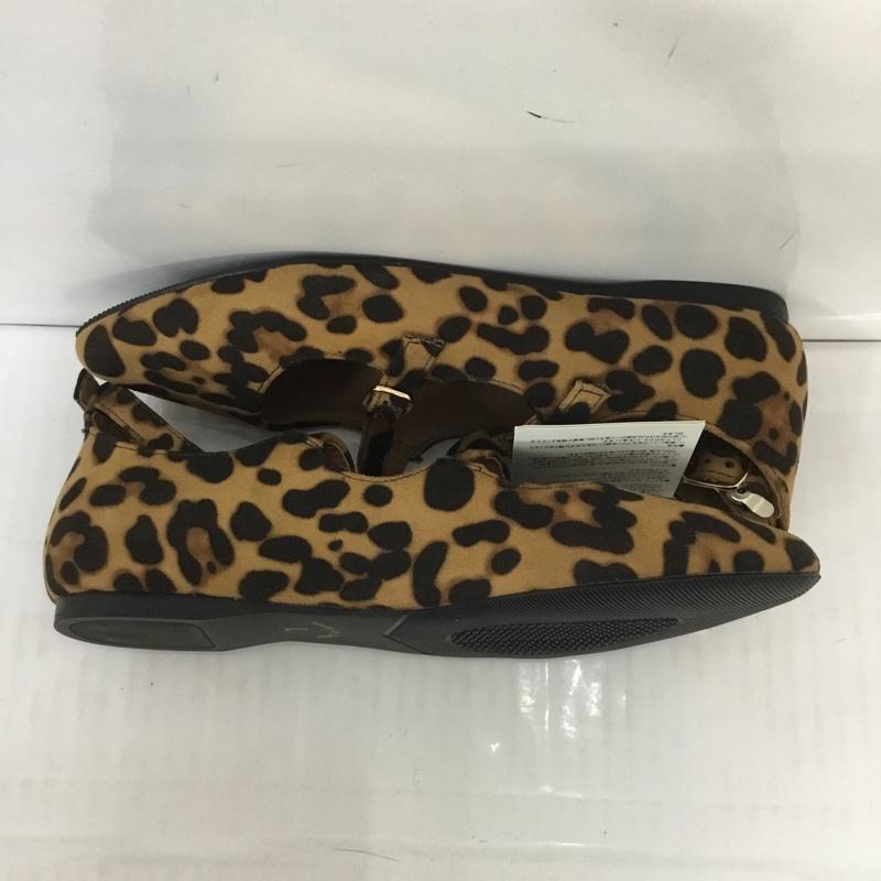 ブラウニー BROWNY パンプス パンプス BR16AU09-LG0030 3ベルト L タグ付き L ヒョウ柄・レオパード柄 ベージュ / ベージュ / X 黒 / ブラック / レディース USED 古着 中古 10067095