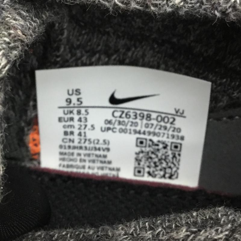 ナイキ NIKE スニーカー スニーカー SPACE HIPPIE 04 スペース ヒッピー CZ6398-002 27.5cm 灰 / グレー / メンズ USED 古着 中古 10067108