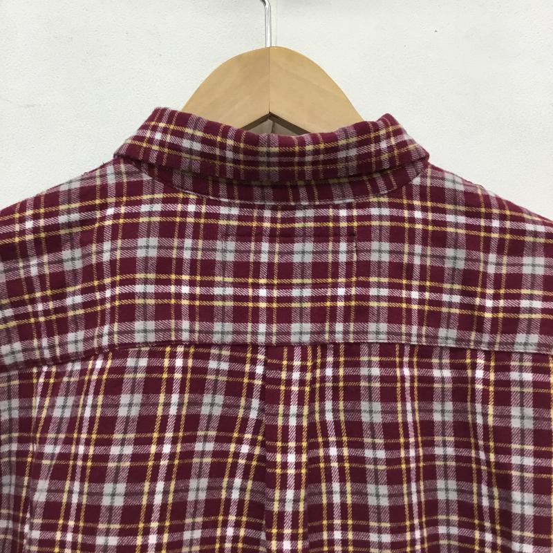 ヌーン・グーンズ Noon Goons シャツ、ブラウス 長袖 M チェック 赤 / レッド / メンズ USED 古着 中古 10067138