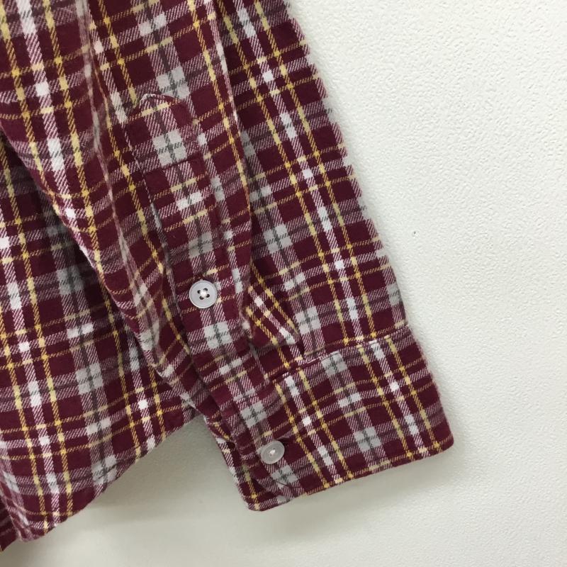 ヌーン・グーンズ Noon Goons シャツ、ブラウス 長袖 M チェック 赤 / レッド / メンズ USED 古着 中古 10067138