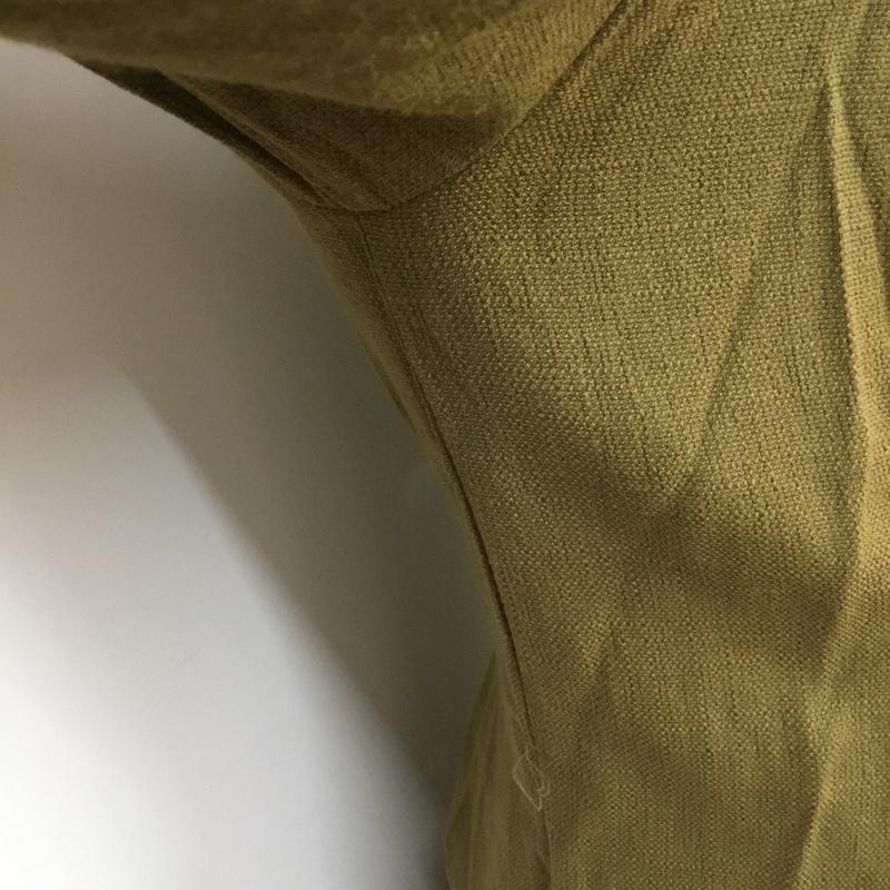 ザラベーシック ZARA BASIC ワンピース ミニスカート チュニック フロントボタン M 無地 カーキ / カーキ / レディース USED 古着 中古 10067156