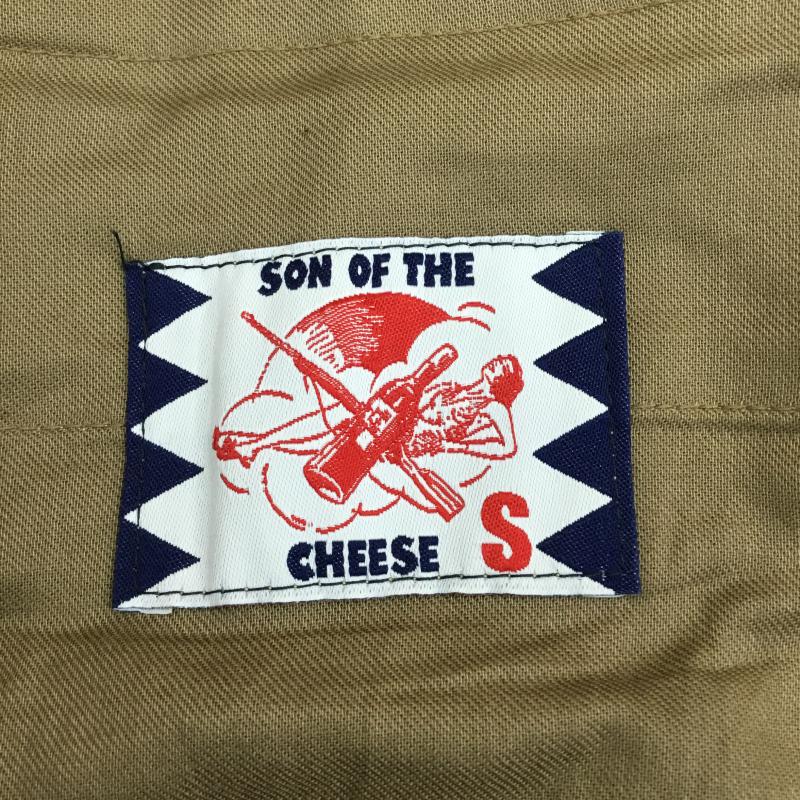サノバチーズ SON OF THE CHEESE ボトムス ボトムス wide tack pants S ベージュ / ベージュ / メンズ USED 古着 中古 10067247